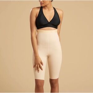Marena Recovery High-Waist Girdle LGS Beige Compression Short NWT Size XL